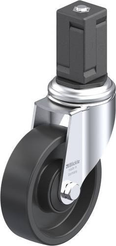 Blickle Lenkrolle LKRA-POA 100K-11-EV17 in Schwarz, Rad-Durchmesser: 100 mm, Tragfähigkeit: 120 kg, Material: Stahl und Kunststoff, verzinkt - Bild 1