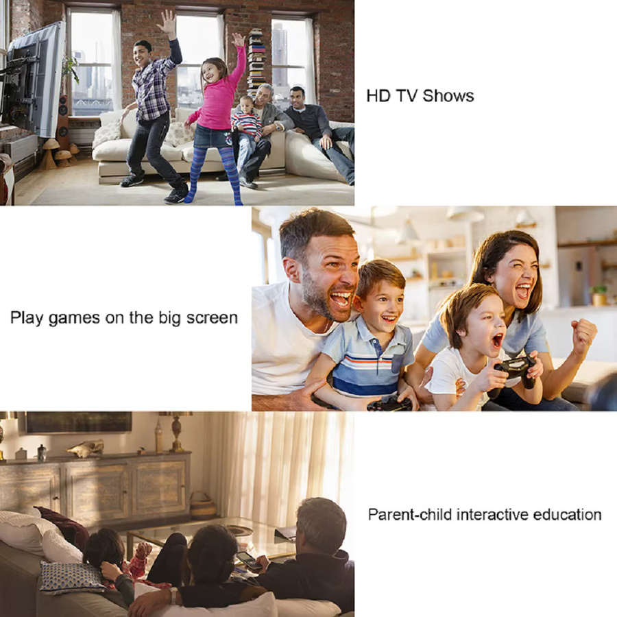 BLKJ Android 16.0 Smart TV Box 8K HD Streaming Media Player mit HDMI, Bluetooth und Dual WiFi 2,4G & 5G, Unterstützung für YouTube und Netflix, Schwarz - Bild 3