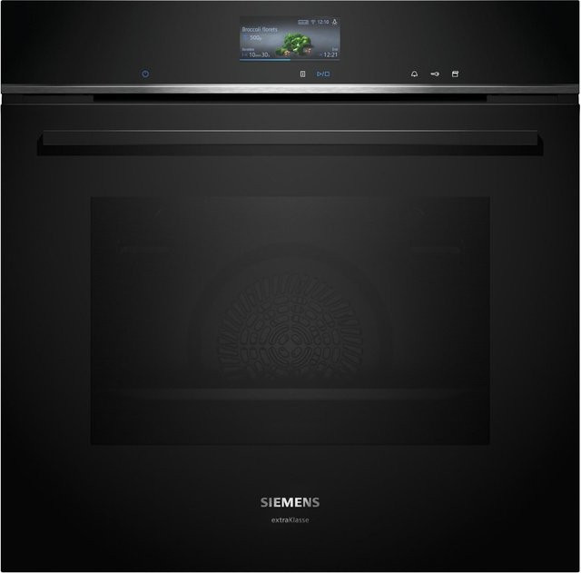 Siemens iQ700 Einbau-Dampfbackofen HS736GDB1 in Schwarz - Bild 2