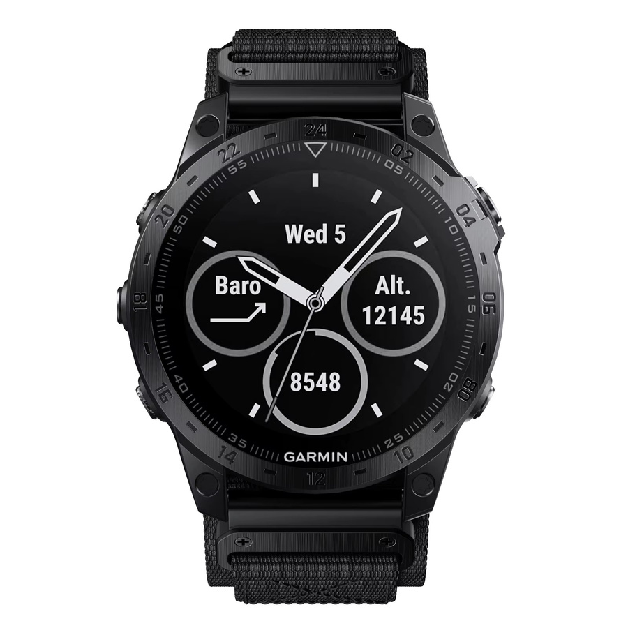 GEAR-D4 Uhrenarmband Nylon, Schwarz, Unisex, 22 mm, 26 mm - Bild 2