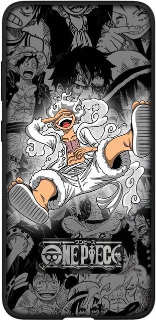 Handyhülle Anime Luffy Gear 5 One Piece für Samsung Galaxy, iPhone, Xiaomi Redmi und OPPO in Multicolour - Bild 1