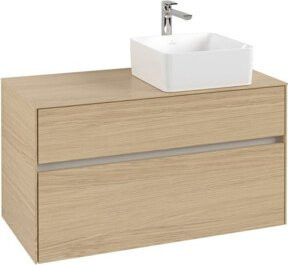 Villeroy & Boch Waschtischunterschrank Collaro Nordic Oak, Wandmontage, B/T/H: 100 x 54,8 x 50 cm - Bild 1