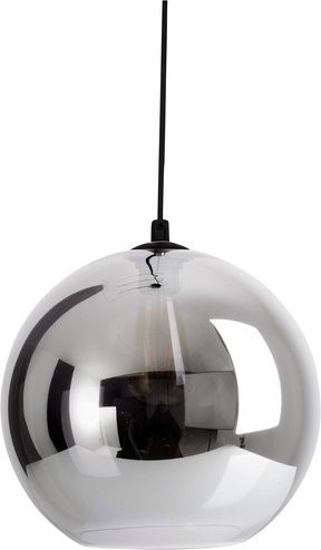 Näve Pendelleuchte Vaso in Anthrazit aus Metall und Rauchglas, B/H/T: 25 x 125 x 25 cm, E27 - Bild 1