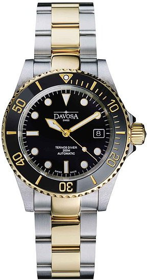 Davosa Armbanduhr Ternos Diver, Automatik, Edelstahl, 40 mm, Herren - Bild 1