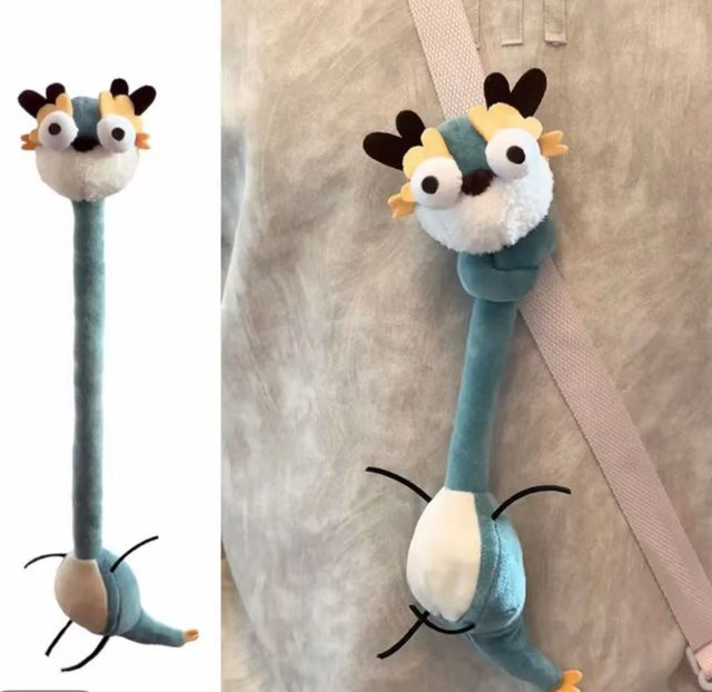 Yiran toy Langer Hals Böser Dackel Drachen Maus Plüschtier, ab 14 Jahren - Bild 1