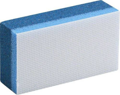 Bosch Handschleifklotz doppelseitig in Blau und Weiß B/H: 125 x 70 mm - Bild 1