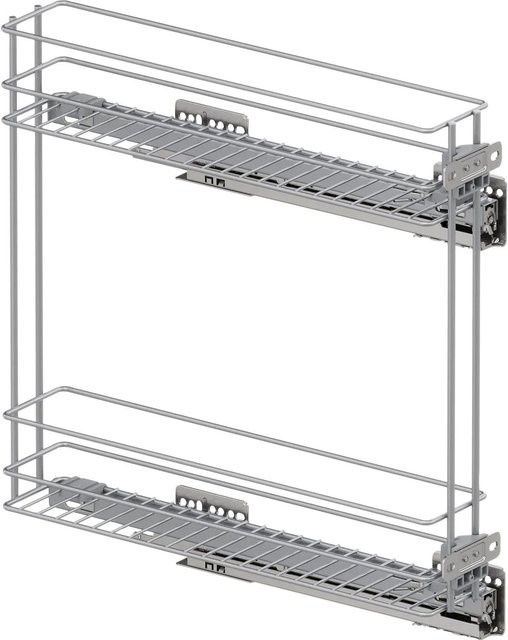 Vauth-Sagel Drahtkorb Sub Slim Classic Rack Korpusbreite 150 mm in Stahl Silber - Bild 1