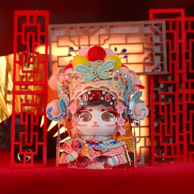 MU Miao Huadan 3D-Metallpuzzle, Bunt / Mehrfarbig - Bild 1