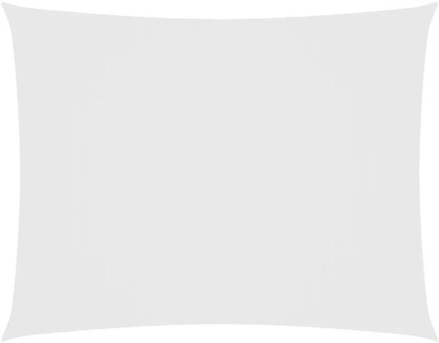 Furnicato Sonnensegel aus PU-beschichtetem Oxford-Gewebe, rechteckig, Weiß, Breite: 25 m, Tiefe: 4 m - Bild 1