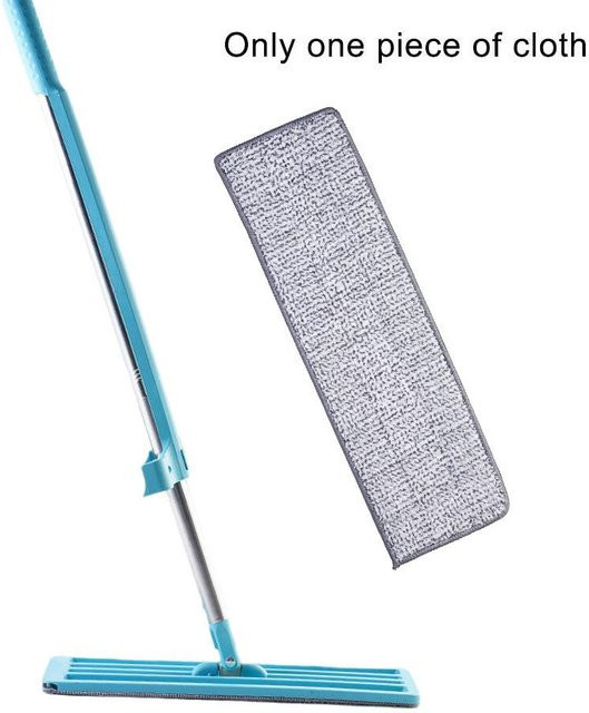 Mikrofaser Staubwedel mit langem Griff in Blau für die Reinigung von schwer erreichbaren Stellen und Lücken - Bild 1