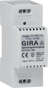 Gira Spannungsversorgung 12V DC 2A REG 531900 in Weiß - Bild 1