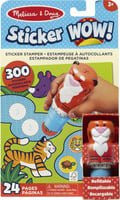 Melissa & Doug Sticker WOW! Tiger Aufkleberstempel und Block Set für Bastelarbeiten - Bild 1