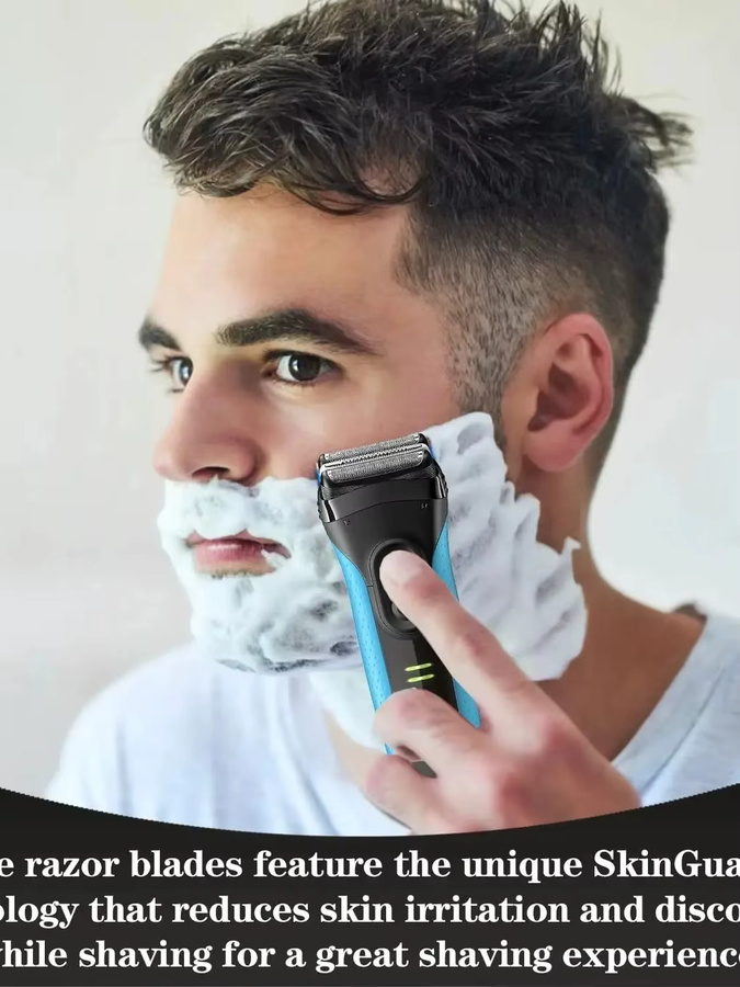Braun Scherkopf Klingennetz Membran für Series 3 Elektrorasierer - Bild 4