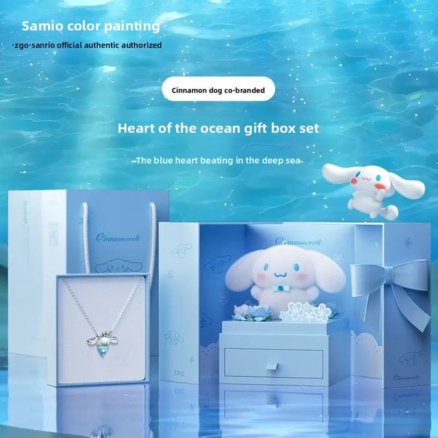 Potdemiel Halskette, 925 Silber, Cinnamoroll - Bild 1