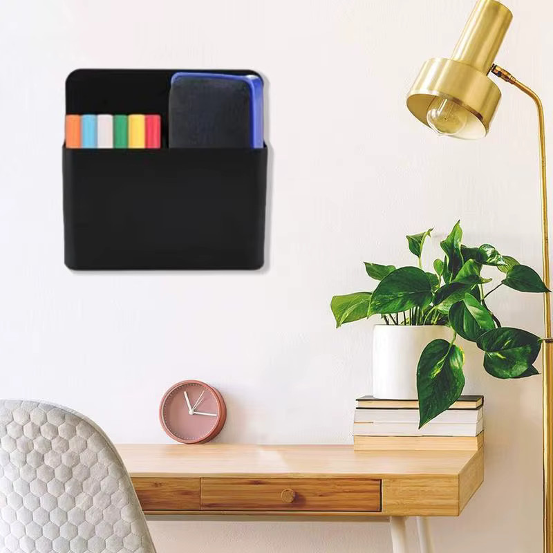 Magnetischer Stifthalter in Schwarz zur Wandmontage für Marker und Bleistifte - Bild 3