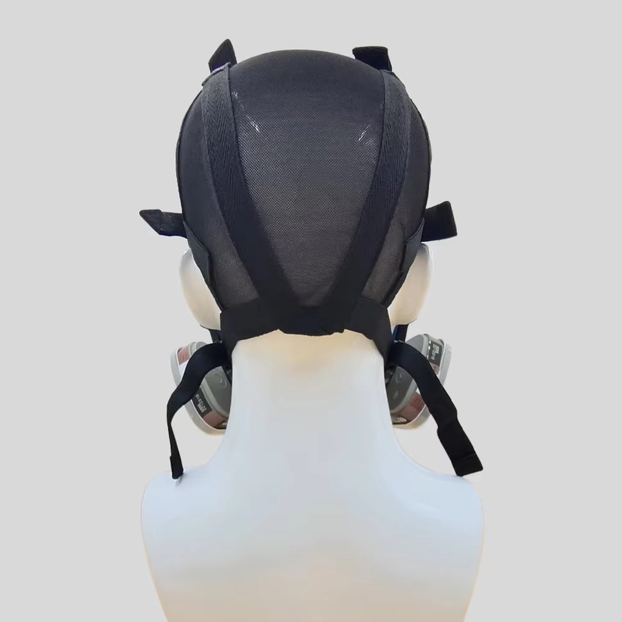 Vollgesicht-Atemschutzmaske mit Filtern für Bauprojekte, Chemikalien, Farbe und Pestizide - Bild 5