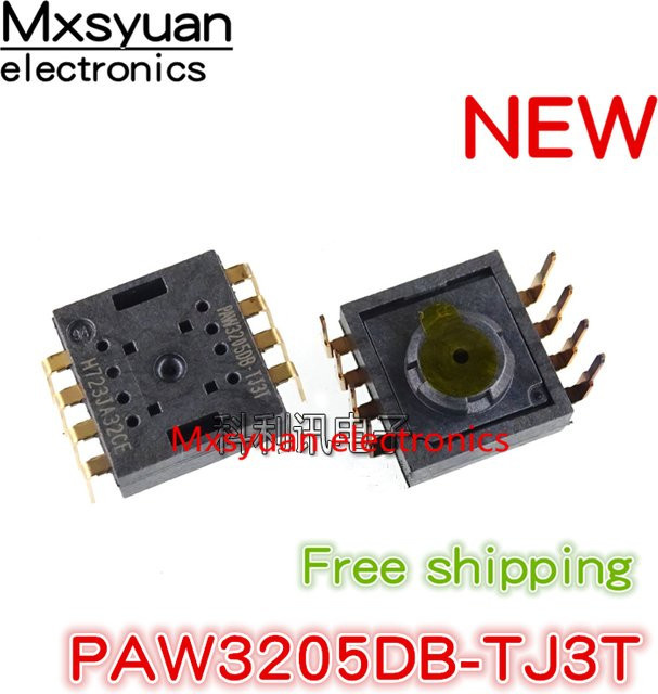 Mxsyuan 10er Set PAW3205DB-TJ3T PAW3205 DIP8 in Schwarz - Bild 1
