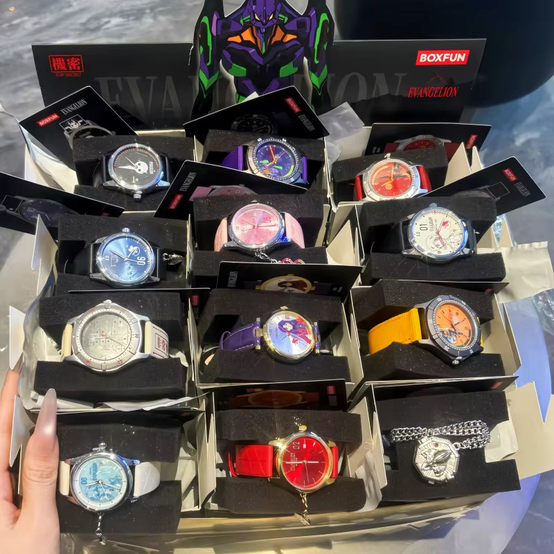 Bandai Armbanduhr Neon Genesis Evangelion, Silber, Unisex - Bild 2
