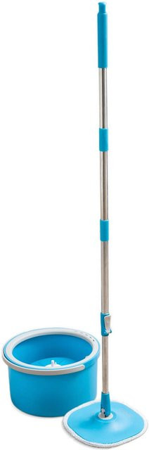 Livington Clean Water Spin Mop Wischmop-Set in Blau - Bild 1