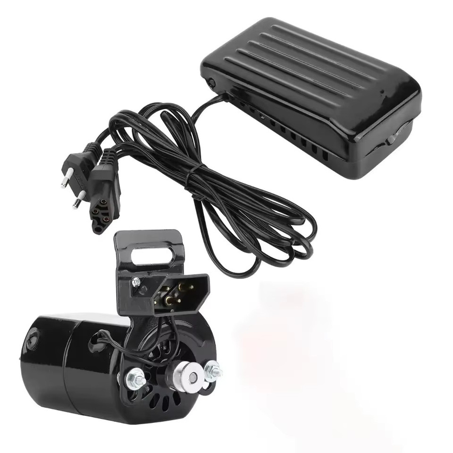 Tophomer Elektronisches Nähmaschinen-Fußpedal in Schwarz, 180W 220V mit variabler Geschwindigkeitssteuerung und Kabel - Bild 1