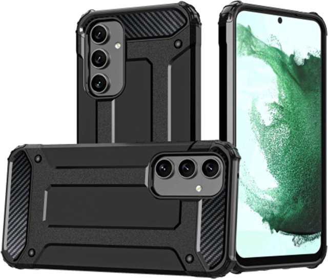 Techsuit Hybrid Armor Schutzhülle für Samsung Galaxy A54 A546 in Schwarz - Bild 1