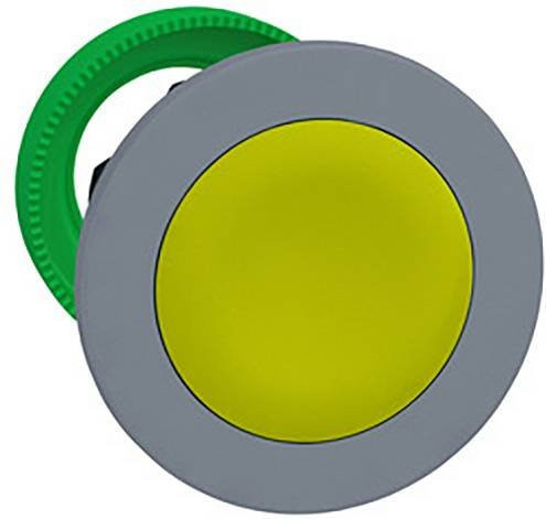 Schneider Electric ZB5FA56C0 Drucktaster-Frontelement aus Kunststoff in Gelb und Grau - Bild 1