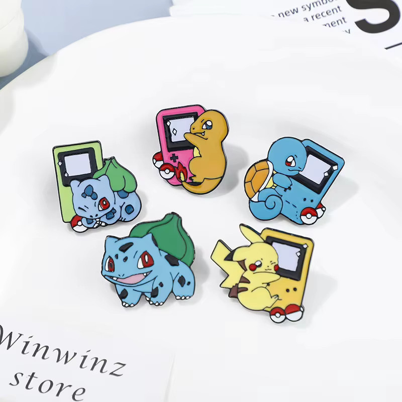 TAKARA TOMY Metallbroschen, Cartoon-Emaille-Pins, Unisex - Bild 3