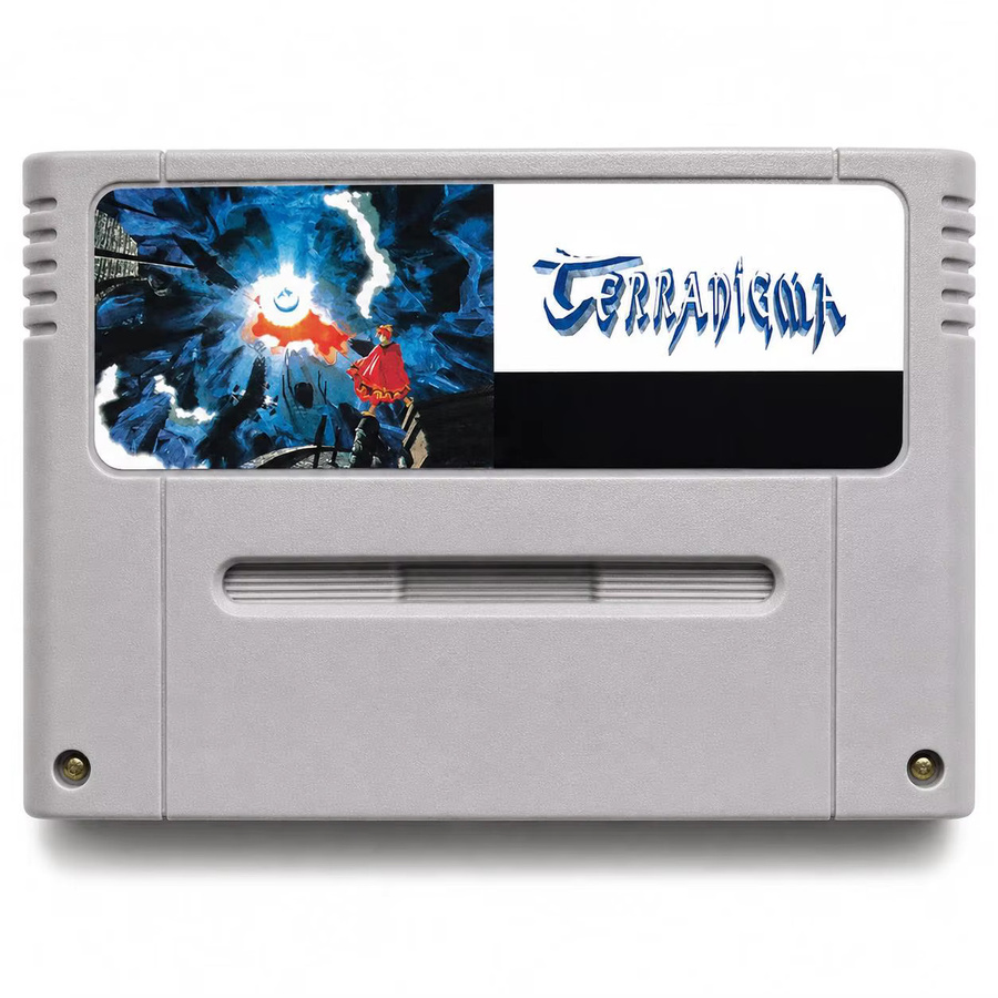 Terranigma Premium 16-Bit Action-RPG Retro-Spielkarte Englische Edition mit Box und SRAM-Batterie oder FRAM-Chip Speicherkassette - Bild 4