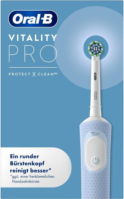 Oral-B Vitality Pro Elektrische Zahnbürste, Blau, Grau, Weiß - Bild 3