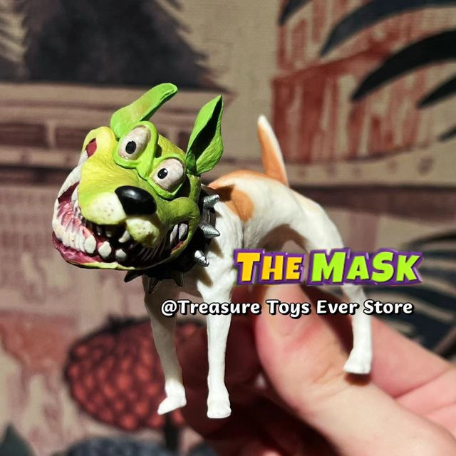 Hasbro Die Maske Hund Figur als Desktop Dekoration und Sammlerfigur, Multicolor, Höhe: 7 cm - Bild 1