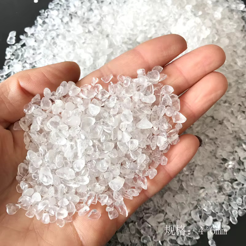 STONE BROTHERS Quarzpunkte aus natürlichem weißem Kristallstein, 100 g - Bild 2
