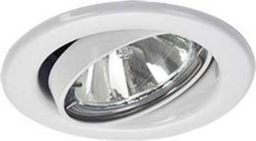 Brumberg Einbauleuchte rund, beweglich, Halogen, GU5.3, 50W, Weiß - Bild 1