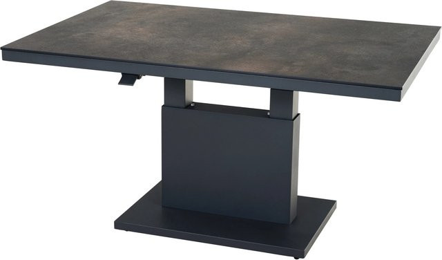 Siena Garden Gartentisch Talina Rechteckig HPL Titan Anthrazit - Bild 1