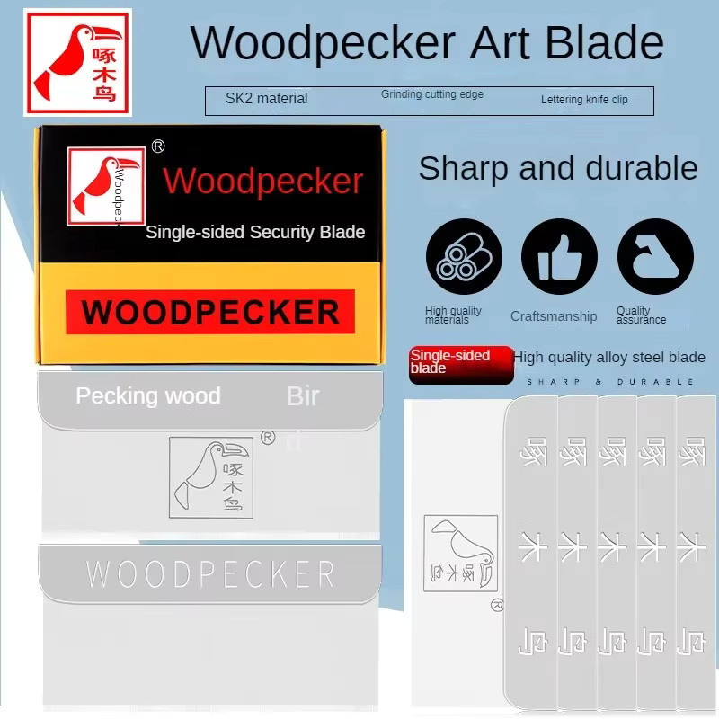Woodpecker Einseitige Klinge 0,28mm für die Handy-Bildschirm Demontage und Glas Entklebung als Reparaturwerkzeug - Bild 5
