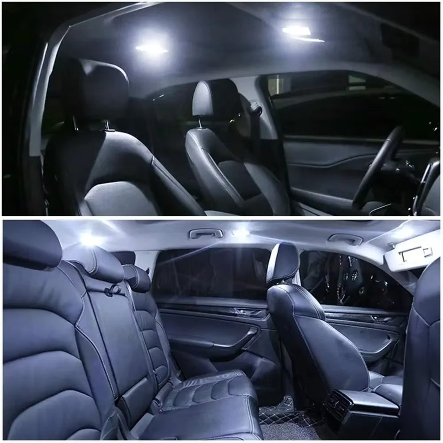 Weiße T10 CW5W LED Innenraumbeleuchtung für dein Auto in Cool White - Bild 2