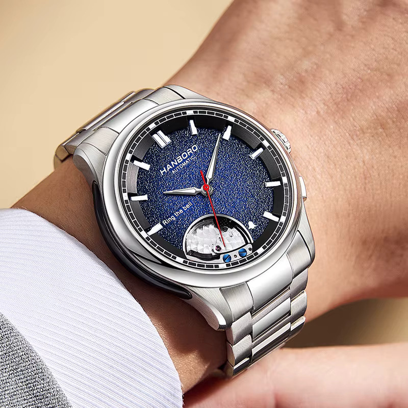 HANBORO Armbanduhr, Automatik, mechanisch, Herren - Bild 2