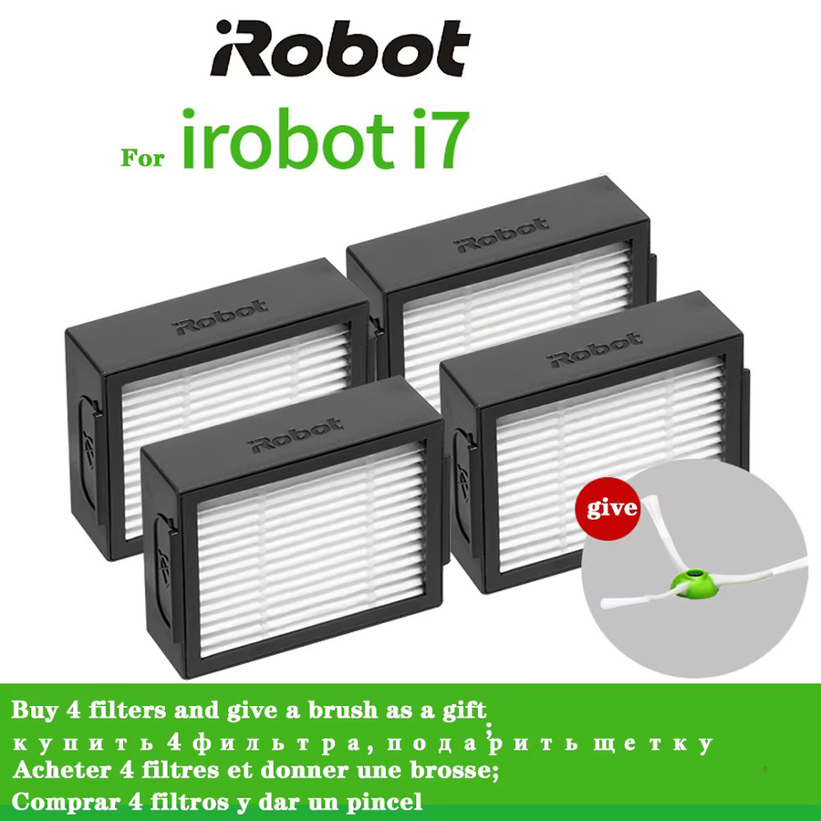Ersatzfilter für iRobot Roomba I-Serie und E-Serie wie I7, E5 und E6 aus Kunststoff - Bild 3