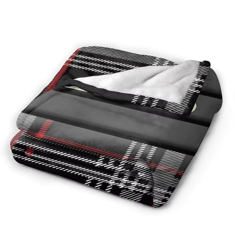 Recaros Flanell-Fleece-Decke bedruckt, weiche und flauschige Kuscheldecke in Multicolour - Bild 2