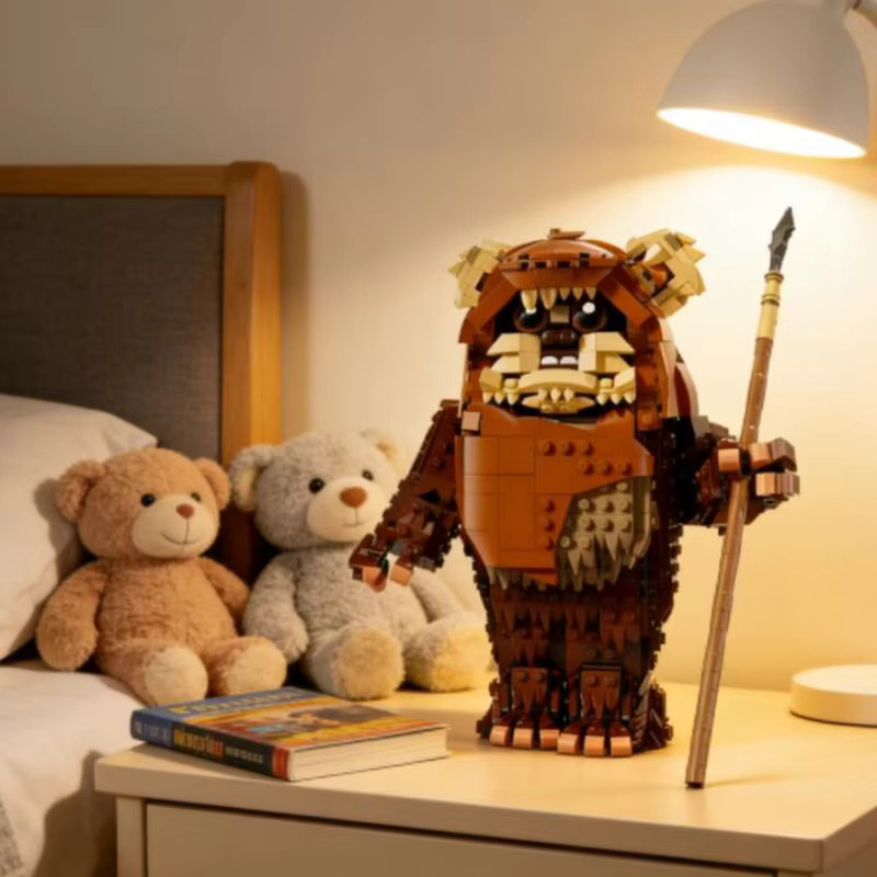 LEGO Star Wars UCS Wicket Ewok Dschungel-Krieger Sentinel, Baustein-Modell, 1.010 Teile, ab 14 Jahren - Bild 5