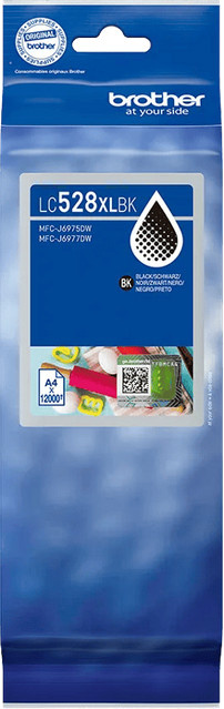 Brother LC-528 XL Tintenpatrone Schwarz für Brother MFC-J6977DW und MFC-J6975DW - Bild 1
