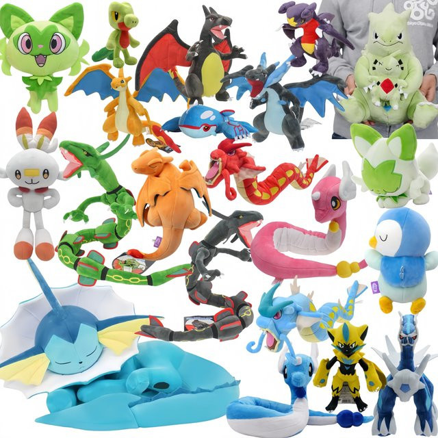Aoger Pokémon Plüschfigur, Plüschpuppe, Bunt / Mehrfarbig - Bild 1