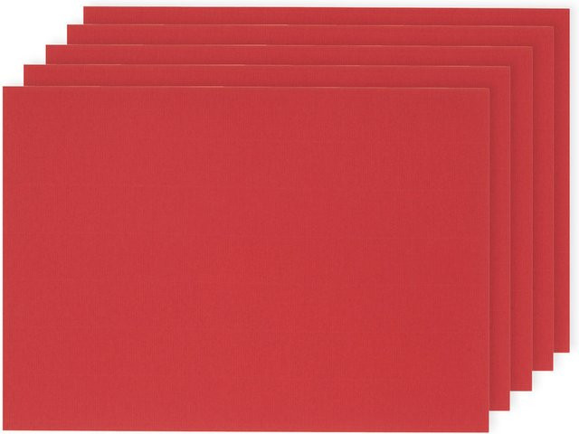 Rico Design Paper Poetry Luxury Karten A7 in Rot - Bild 1