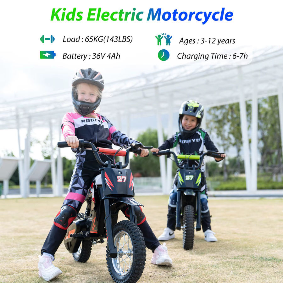 RCB KIDS R9X Elektrisches Kinder-Motorrad, Fahrzeug, ab 3 Jahre - Bild 2