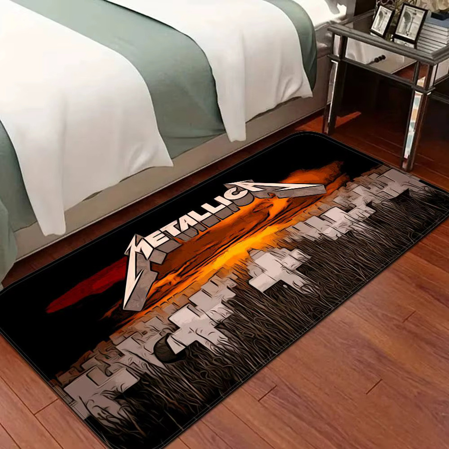 M-METALLICA Band-Bodenmatte, rechteckig, rutschfest und wetterfest, Mehrfarbig, B/T: 60,0 x 40,0 cm - Bild 2
