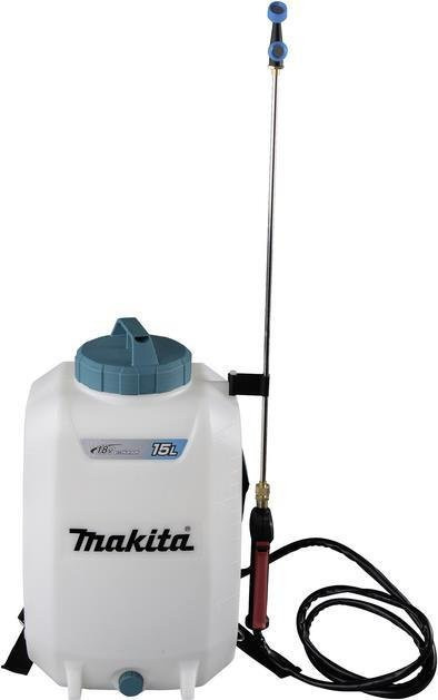 Makita Akku-Drucksprüher Rucksack in Blau-Weiß mit 15 l Füllmenge DUS158Z - Bild 1