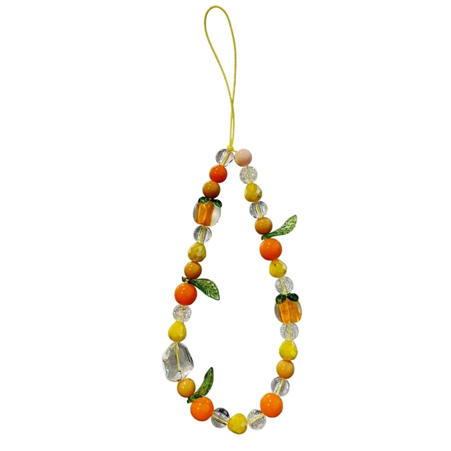 DIY Handy Kette mit Perlen als Anti-Verlust Seil in Multicolor für dein Telefon oder deine Kamera - Bild 2