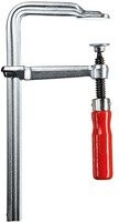 Bessey Ganzstahl-Schraubzwinge classiX GS 500/120 in Silber und Rot - Bild 1