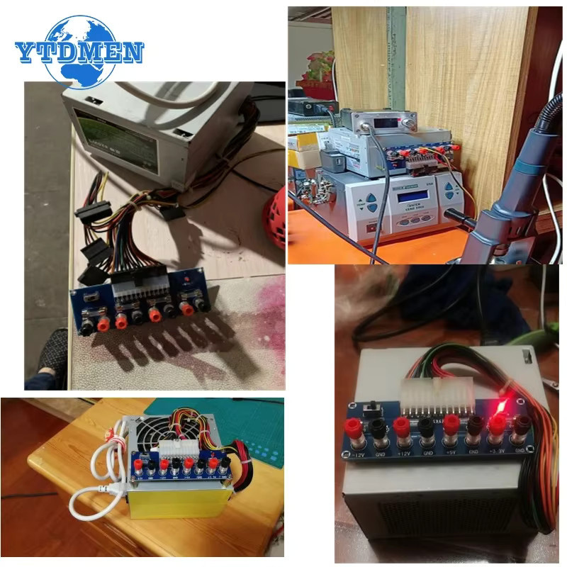 YTDMEN XH-M229 Desktop-Chassis ATX-Netzteil-Adapterplatine mit 24-poligem Anschluss und Ausgangsklemmen - Bild 3