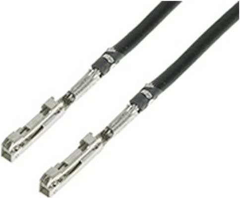 Molex Crimpkontakt mit Litze 217790-1121 Bulk in Schwarz und Silber - Bild 1