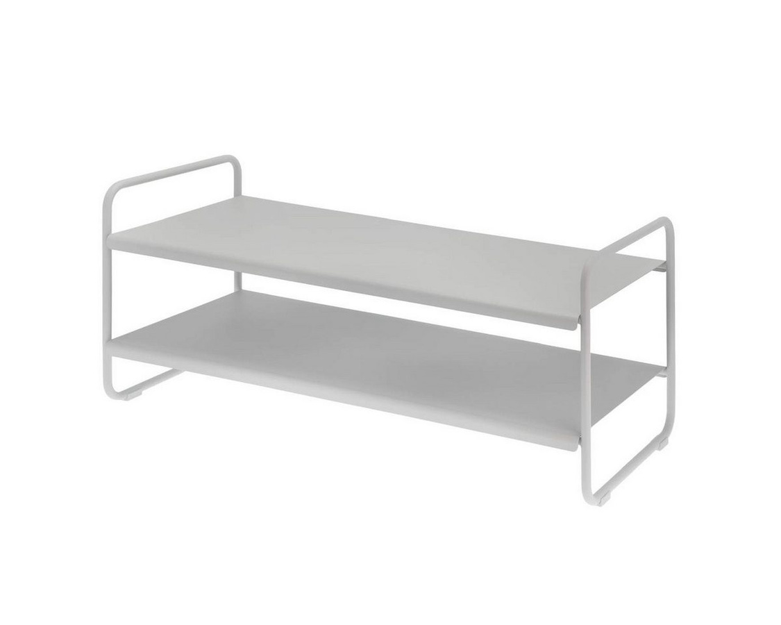 Zone Denmark Schuhregal A-Collection modernes schmales Regal mit 2 Ebenen, B/T/H: 80 x 33 x 33 cm, Schuhablage für bis zu 6 Paar Schuhe - Bild 1